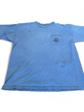 Marlboro Blue Short Sleeve Pocket Tee